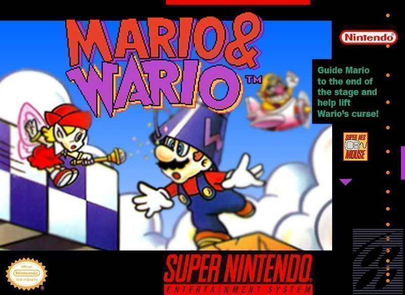 Mario & Wario (Joypad Hack) (USA) Game Cover